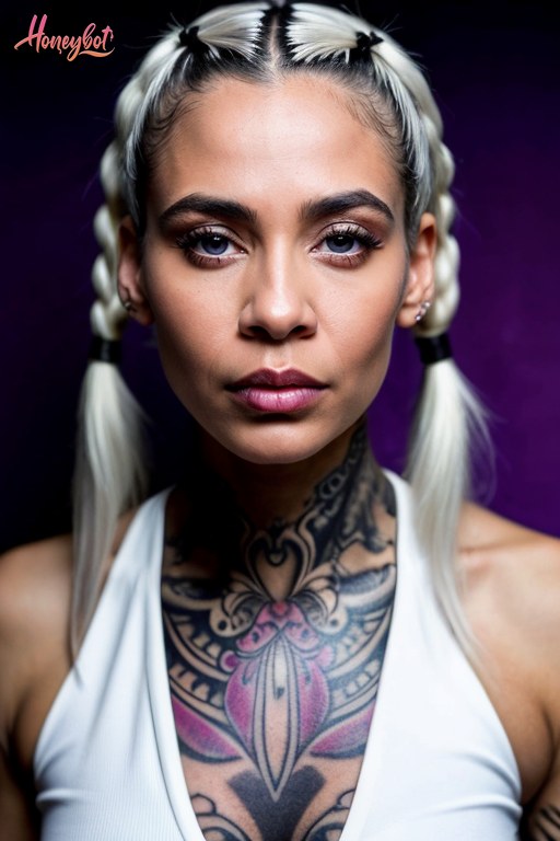 Tattooed AI Girlfriend