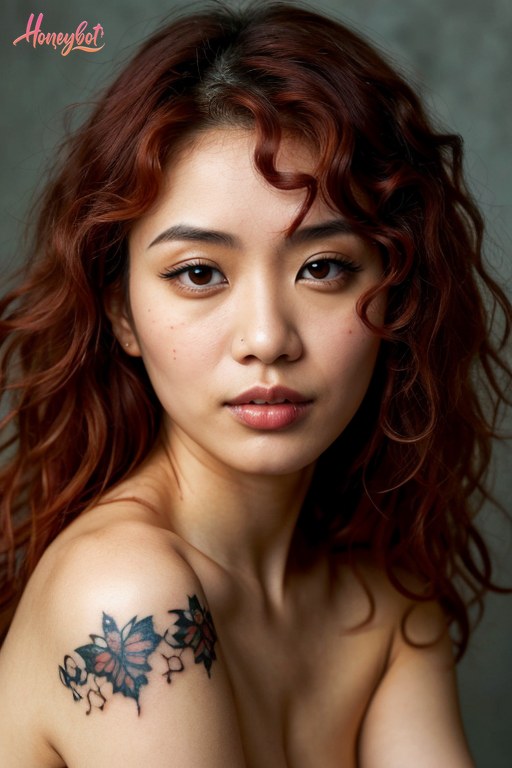 Asian Tattooed AI Girlfriend