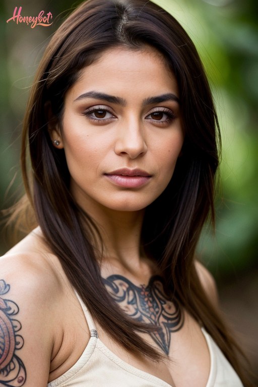 Tattooed AI Girlfriend