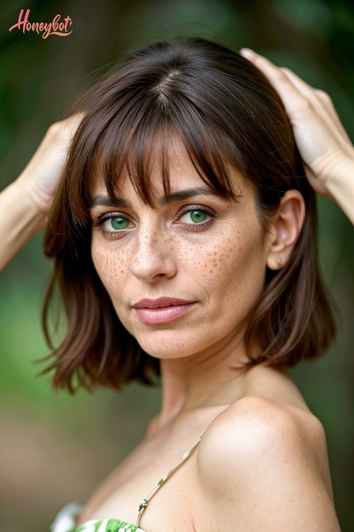 AI-generated girlfriend image